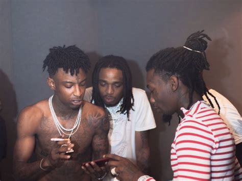 Watch Spotting: 21 Savage, Offset, And Metro Boomin 